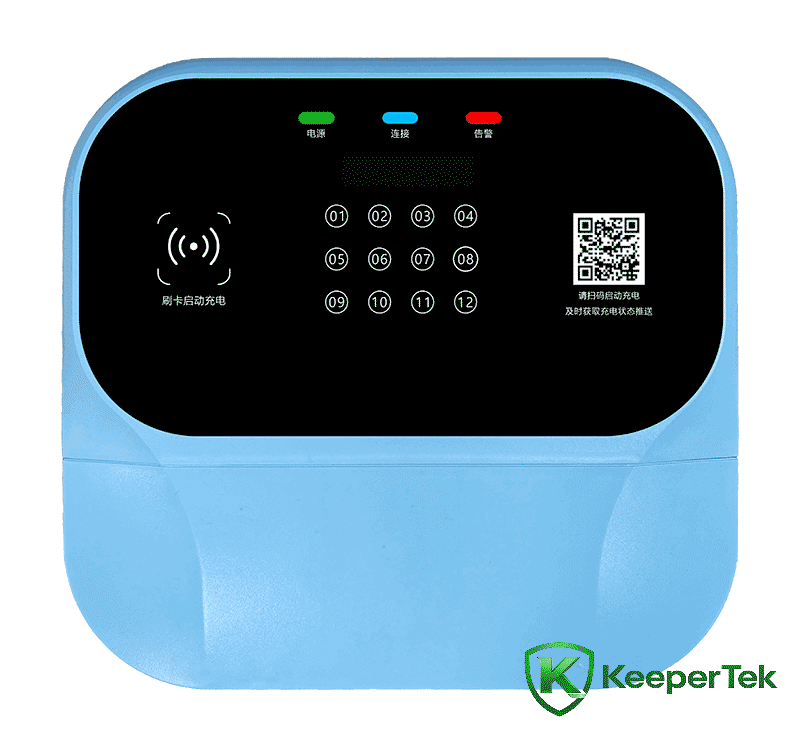 12-මාර්ග යතුරුපැදි ආරෝපණ ගොඩවල් KT-HC14